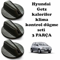 Hyundai Getz Kalorifer Klima Kontrol Seviye Düğme Seti Buton 3 Parça 3d - Hyundai Getz Kalorifer Klima Kontrol Seviye Düğme Seti Buton 3 Parça 3d -