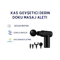 Gulony Titreşimli Kas Gevşetici Derin Doku Masaj Aleti-1521 Bej Gulony Titreşimli Kas Gevşetici Derin Doku Masaj Aleti-1521 Bej