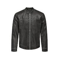 Only & Sons Onsmıke Pu Racer Jacket Otw Vd Noos Siyah Erkek Deri Ceket 22012339 Siyah Only & Sons Onsmıke Pu Racer Jacket Otw Vd Noos Siyah Erkek Deri Ceket 22012339 Siyah