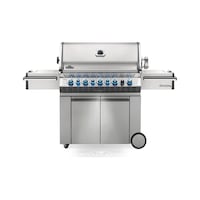 Napoleon Prestige Pro 665 Rsib Gazlı Mangal Gümüş Napoleon Prestige Pro 665 Rsib Gazlı Mangal Gümüş