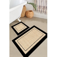 Regona 2'li Banyo Paspas Seti, Kaymaz Taban Klozet Takımı Djtbanyo Bej - Gri Regona 2'li Banyo Paspas Seti, Kaymaz Taban Klozet Takımı Djtbanyo Bej - Gri