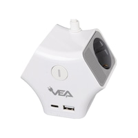 Vea Ve-g903yc 3 Lü Priz Usb Li Type-c Girişli Çoklu Priz 1.5 Metre Kablolu Uzatma Kablosu 3860 Watt 16 Amper