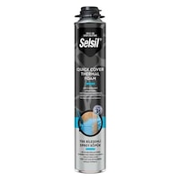 Selsil Thermal Foam Isı Ve Ses Yalıtım Köpüğü 850 Ml. 5 Adet ,demir Köpük Tabancası Selsil Thermal Foam Isı Ve Ses Yalıtım Köpüğü 850 Ml. 5 Adet ,demir Köpük Tabancası