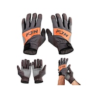 Fujin Pro Angler Trolling Gloves Grey M/l Siyah - Turuncu Fujin Pro Angler Trolling Gloves Grey M/l Siyah - Turuncu