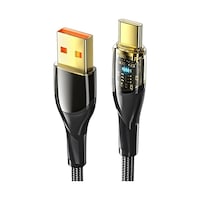 Essager 1 Metre 7a 100w Led Işıklı Süper Hızlı Usb To Type C Şarj Data Kablosu, Akım,ısı, Güçlü Kablo Essager 1 Metre 7a 100w Led Işıklı Süper Hızlı Usb To Type C Şarj Data Kablosu, Akım,ısı, Güçlü Kablo