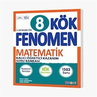 Fenomen Okul 2024 8. Sınıf Matematik Kök Soru Bankası Kalıcı Öğretici Kazanım Fenomen Okul 2024 8. Sınıf Matematik Kök Soru Bankası Kalıcı Öğretici Kazanım