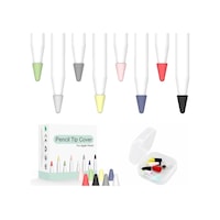 Apple Pencil 1-2 Nesil Pro Usb-c Uyumlu Kalem Ucu Koruyucu Silikon Kılıf Ve Kutusu 8'li Mix Paket Şeffaf Apple Pencil 1-2 Nesil Pro Usb-c Uyumlu Kalem Ucu Koruyucu Silikon Kılıf Ve Kutusu 8'li Mix Paket Şeffaf
