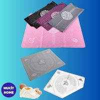 Mucit Home Büyük Silikon Hamur Açma Matı 45x65 - Silikon Hamur Matı Mucit Home Büyük Silikon Hamur Açma Matı 45x65 - Silikon Hamur Matı