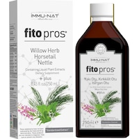 İmmunat Fito Pros Yakı Otu Kırkkilit Otu Isırgan Otu Sıvı Ekstraktı 250 ML İmmunat Fito Pros Yakı Otu Kırkkilit Otu Isırgan Otu Sıvı Ekstraktı 250 ML