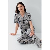 Arnetta Kadın Lacivert Gömlek Pijama Takım Ar3607-s-v2 Lacivert Arnetta Kadın Lacivert Gömlek Pijama Takım Ar3607-s-v2 Lacivert