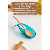 Akrilik Aquamarin Tezgah Üstü Kirli Kaşıklık & Kepçe Altlığı Akrilik Aquamarin Tezgah Üstü Kirli Kaşıklık & Kepçe Altlığı