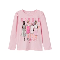 Name It Barbie Pembe Kız Çocuk Sweatshirt 13221132 001 Name It Barbie Pembe Kız Çocuk Sweatshirt 13221132 001