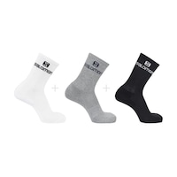 Salomon Everyday Crew 3 Pack Çorap Renkli Çok Renkli Salomon Everyday Crew 3 Pack Çorap Renkli Çok Renkli