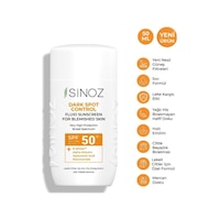 Sinoz Spf 50 Leke Karşıtı Aydınlatıcı Etkili Yüz Güneş Kremi 50ml Sinoz Spf 50 Leke Karşıtı Aydınlatıcı Etkili Yüz Güneş Kremi 50ml