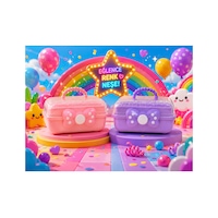 Çocuk Takı Ve Toka Organizeri Otomatik Açılır Katlı Düzenleyici Kutu 27x15x15 Cm Pembe Taşınabilir Çok Bölmeli Saklama Çantası-benekli Mor Çocuk Takı Ve Toka Organizeri Otomatik Açılır Katlı Düzenleyici Kutu 27x15x15 Cm Pembe Taşınabilir Çok Bölmeli Saklama Çantası-benekli Mor