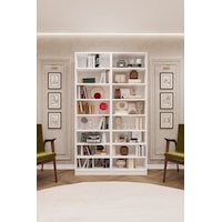 Lüks 16 Raflı Ayarlanabilir Ev Ofis Kitaplık %100 MDF Dekoratif Kütüphane Kitaplık K09 Lüks 16 Raflı Ayarlanabilir Ev Ofis Kitaplık %100 MDF Dekoratif Kütüphane Kitaplık K09