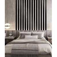 Dekoratif Duvar Çıtası Siyah 50x5 Cm 10 Adet Dekoratif Duvar Çıtası Siyah 50x5 Cm 10 Adet