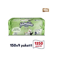 Familia Plus Natural Çek Al Mendil 150li 9 Paket X 150 Yaprak Familia Plus Natural Çek Al Mendil 150li 9 Paket X 150 Yaprak
