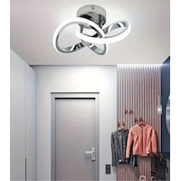 Lzy Avize Store Kar Çiçeği Krom Avize Modern Salon, Mutfak, Çocuk Odası Ve Antre Aydınlatma Lzy Avize Store Kar Çiçeği Krom Avize Modern Salon, Mutfak, Çocuk Odası Ve Antre Aydınlatma
