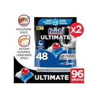 Finish Ultimate Bulaşık Makinesi Deterjanı Kapsül Tablet 96 Adet (48 x 2) Finish Ultimate Bulaşık Makinesi Deterjanı Kapsül Tablet 96 Adet (48 x 2)