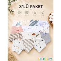 Karışık Erkek Bebek Desen %100 Pamuk 4 Katlı Müslin Kumaş Emzik Askılı Çıtçıtlı Bebek Önlük,salya Önlüğü Çok Renkli 3 Adet Karışık Erkek Bebek Desen %100 Pamuk 4 Katlı Müslin Kumaş Emzik Askılı Çıtçıtlı Bebek Önlük,salya Önlüğü Çok Renkli 3 Adet
