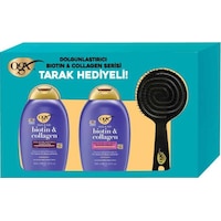 Organix Biotin&collagen Şampuan 385 Ml+saç Kremi 385 Ml+tarak Hediyeli 3'lü Set Organix Biotin&collagen Şampuan 385 Ml+saç Kremi 385 Ml+tarak Hediyeli 3'lü Set