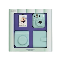 Instax Mini 13 Yeşil Fotoğraf Makinesi 10'lu Film Kare Albüm Ve Deri Kılıf Bundle Box Instax Mini 13 Yeşil Fotoğraf Makinesi 10'lu Film Kare Albüm Ve Deri Kılıf Bundle Box