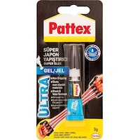 Pattex 1505805 Süper Japon Yapıştırıcı 3gr Ultra Jel Pattex 1505805 Süper Japon Yapıştırıcı 3gr Ultra Jel