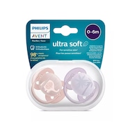 Philips Avent Ultra Soft Yumuşak 2li Emzik 0-6 Ay - Kız Scf091/09 Philips Avent Ultra Soft Yumuşak 2li Emzik 0-6 Ay - Kız Scf091/09