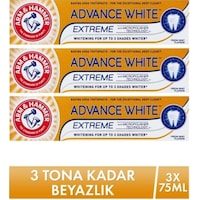 Arm&Hammer Advance White Extreme Diş Macunu 3 x 75 ML Arm&Hammer Advance White Extreme Diş Macunu 3 x 75 ML