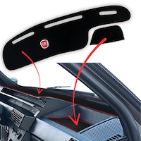 Fiat Tipo Tempra Nakışlı Torpido Kaplama Koruma Halısı Örtüsü Fiat Tipo Tempra Nakışlı Torpido Kaplama Koruma Halısı Örtüsü