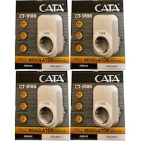 Cata Ct-9186 Akım Ve Çocuk Korumalı Tekli Kablosuz Priz 4 Adet Cata Ct-9186 Akım Ve Çocuk Korumalı Tekli Kablosuz Priz 4 Adet
