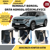 Renault Boreal Orta Konsol Düzenleyıcı-kolçak Altı Organizer Renault Boreal Orta Konsol Düzenleyıcı-kolçak Altı Organizer