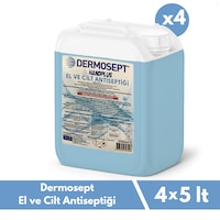 Dermosept Handplus El Dezenfektanı 4 x 5 L Dermosept Handplus El Dezenfektanı 4 x 5 L
