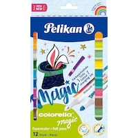Pelikan Colorella Magic 12'li Keçeli Boya Kalemi / 411-fb12 Pelikan Colorella Magic 12'li Keçeli Boya Kalemi / 411-fb12