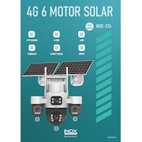 İnox X24 6 Motorlu 4 Kameralı 4g Solar Kamera Aov 7/24 Kayıt İnox X24 6 Motorlu 4 Kameralı 4g Solar Kamera Aov 7/24 Kayıt