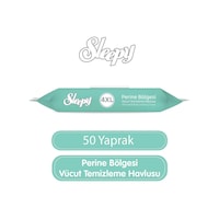 Sleepy Perine Bölgesi Vücut Temizleme Havlusu 50 Yaprak Sleepy Perine Bölgesi Vücut Temizleme Havlusu 50 Yaprak