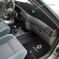Renault 19 Europa Nakış İşlemeli Oto Halı Paspas & Torpido Koruma Halısı Renault 19 Europa Nakış İşlemeli Oto Halı Paspas & Torpido Koruma Halısı