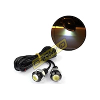 Carmind Kartal Gözü Oto Ayna Altı Led Beyaz 23Mm 2 Adet Carmind Kartal Gözü Oto Ayna Altı Led Beyaz 23Mm 2 Adet