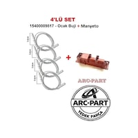 Alveus Ankastre Ocak Ateşleme Buji 4'lü Set + Manyeto Çakmak-ateşleme Jeneratörü Alveus Ankastre Ocak Ateşleme Buji 4'lü Set + Manyeto Çakmak-ateşleme Jeneratörü