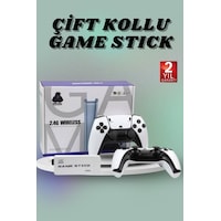 Çift - 547 - Oyun Kollu 4k Hd Ekran Nostaljik 20.000 Oyunlu Beyaz - Csmo-tex - Game Stick Çift - 547 - Oyun Kollu 4k Hd Ekran Nostaljik 20.000 Oyunlu Beyaz - Csmo-tex - Game Stick