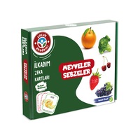 Çocuk Akademi Ilk Adım Zeka Kartı Meyve-sebze Çocuk Akademi Ilk Adım Zeka Kartı Meyve-sebze