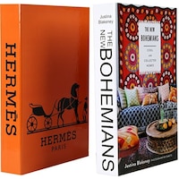 2'li Herm/bohem Dekoratif Kitap Kutu 2'li Herm/bohem Dekoratif Kitap Kutu