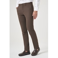İmza Kahverengi Yan Cep Slim Fit Esnek Chino Pantolon 1003260154 Koyu Kahverengi İmza Kahverengi Yan Cep Slim Fit Esnek Chino Pantolon 1003260154 Koyu Kahverengi