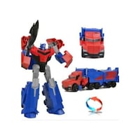 Oyuncak Optimus Prime Oyuncak Metal Gövde Robot Olan Araba Oyuncak Optimus Prime Oyuncak Metal Gövde Robot Olan Araba