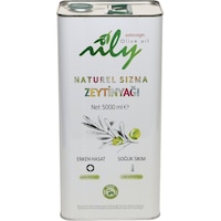 Nily Erken Hasat Soğuk Sıkım Naturel Sızma Zeytinyağı Teneke 5 L Nily Erken Hasat Soğuk Sıkım Naturel Sızma Zeytinyağı Teneke 5 L