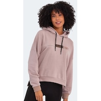 Slazenger Magnet Kadın Sweatshirt Vizon St22Wk030-311 Vizon Slazenger Magnet Kadın Sweatshirt Vizon St22Wk030-311 Vizon