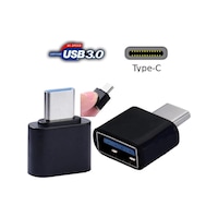 Usb 3.1 Type-C To Usb 3.0 Otg Çevirici Dönüştürücü Adaptör Siyah Usb 3.1 Type-C To Usb 3.0 Otg Çevirici Dönüştürücü Adaptör Siyah