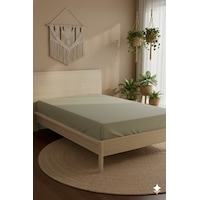 %100 Pamuk Ranforce Premium Tek Kişilik Plus Lastikli Çarşaf - Be Bej %100 Pamuk Ranforce Premium Tek Kişilik Plus Lastikli Çarşaf - Be Bej
