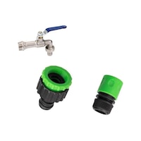 1/2 Hortum Bağlantısı 2 Adet + 2 Adet Musluk Adaptörü 1/2 Hortum Bağlantısı 2 Adet + 2 Adet Musluk Adaptörü
